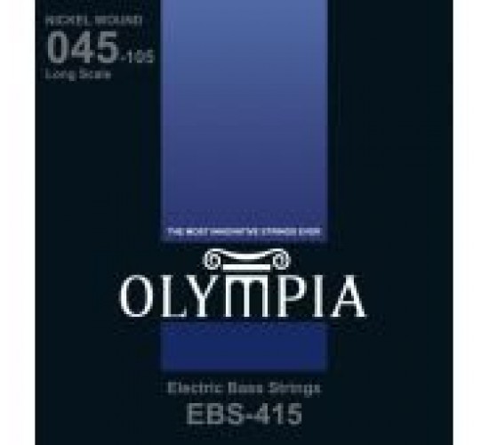 Olympia EBS415 Комплект струн для 4-струнных бас гитар 45-105