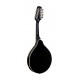 Stagg M50E BLK электроакустическая мандолина, 20 ладов, цвет чёрный