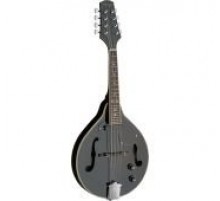 Stagg M50E BLK электроакустическая мандолина, 20 ладов, цвет чёрный