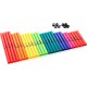 Boomwhackers BW-SET03 CONCERT SET набор диатонических трубок, 28 трубок, 8 октаваторных колпачков, чехол