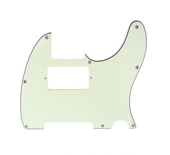 Musiclily MX1151IV Защитная накладка гитары Fender Telecaster НН, 3 слоя, слоновая кость