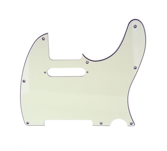 Musiclily MX1150IV Защитная накладка гитары Fender Telecaster SS, 3 слоя, слоновая кость