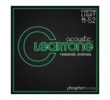 Cleartone 7411 Phosphor Bronze Комплект струн для акустической гитары, ф.бронза, с покрытием, 11-52