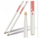HUN 10103010 Colored Series QI 7A Барабанные палочки, орех гикори, белые