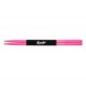 HUN 1010100201032 Colored Series 5A PINK Барабанные палочки, орех гикори, розовые