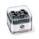 Schaller 14010401 Security Locks black, стреплоки (пара) черный хром