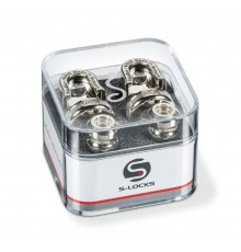 Schaller 14010101 Security Lock крепление для ремня с блокировкой для гитары (пара),никель