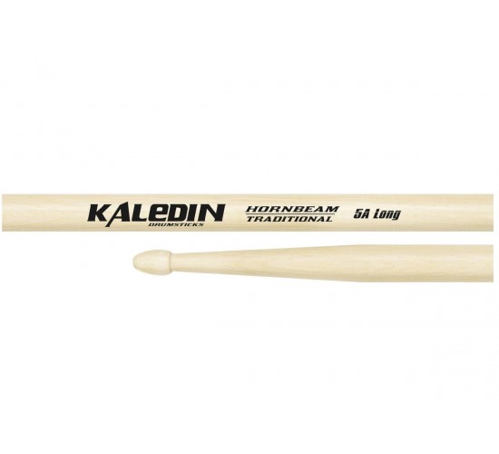 Kaledin Drumsticks 7KLHB5AL 5A Long Барабанные палочки, граб, деревянный наконечник