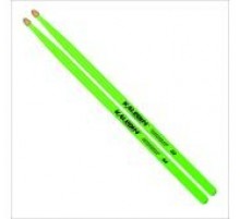 Kaledin Drumsticks 7KLHBGN5A 5A Барабанные палочки, граб, флуоресцентные ярко-зеленые