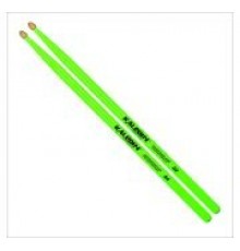 Kaledin Drumsticks 7KLHBGN5A 5A Барабанные палочки, граб, флуоресцентные ярко-зеленые