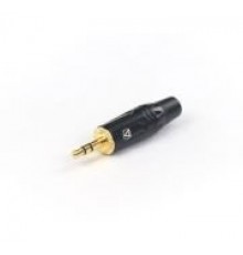 AuraSonics JA35B кабельный разъем Jack 3.5мм TRS (стерео) штекер, черный