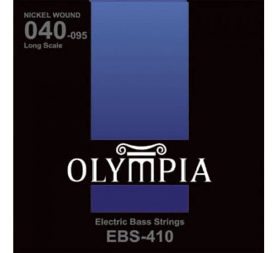 Olympia EBS410 Комплект струн для 4-струнных бас гитар 40-95