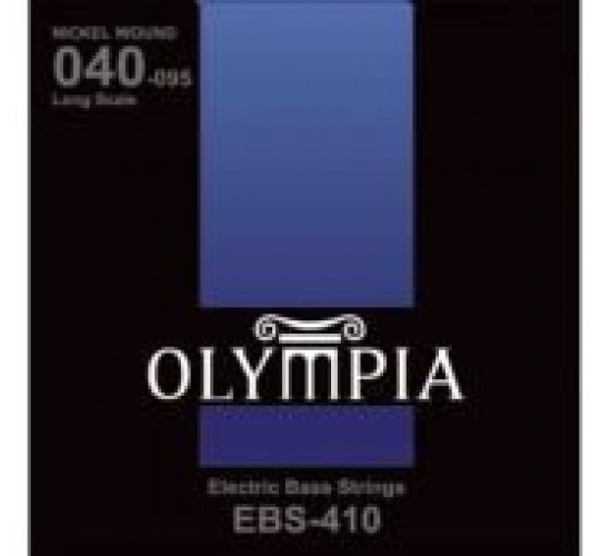 Olympia EBS410 Комплект струн для 4-струнных бас гитар 40-95