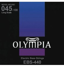 Olympia EBS440 Комплект струн для 4-струнных бас гитар 45-100