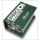 Radial ProDI моно дибокс, вход 1x 1/4«TRS, сквозной 1x 1/4» TRS, выход 1 x XLR