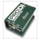 Radial ProDI моно дибокс, вход 1x 1/4«TRS, сквозной 1x 1/4» TRS, выход 1 x XLR