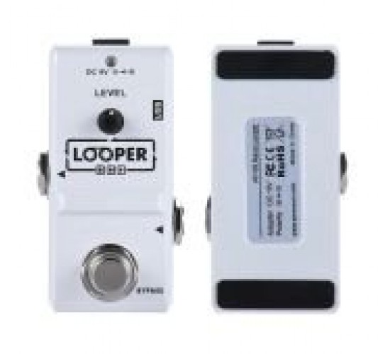 Ammoon Nano Looper White гитарная педаль лупер