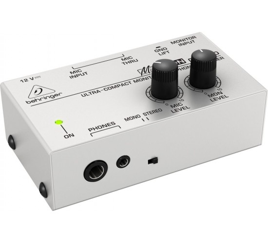 Behringer MA400 MICROMON компактный мониторный усилитель для стереонаушников