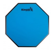 KingDo DRUM PAD Silicagel Blue тренировочный пэд 12
