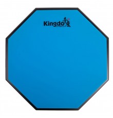 KingDo DRUM PAD Silicagel Blue тренировочный пэд 12