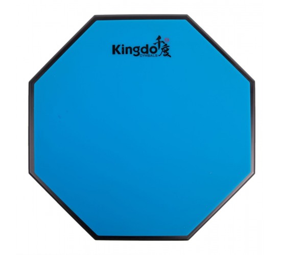 KingDo DRUM PAD Silicagel Blue тренировочный пэд 12