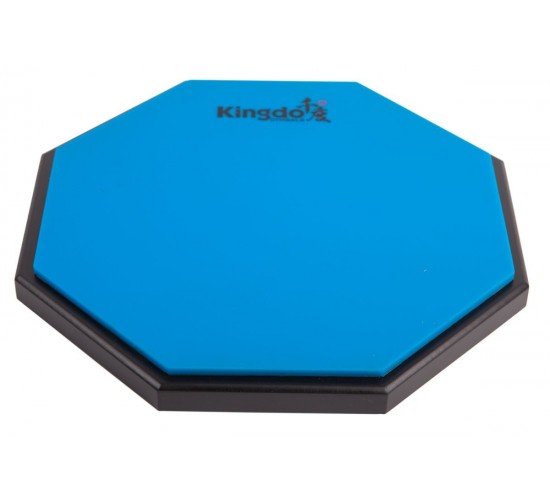 KingDo DRUM PAD Silicagel Blue тренировочный пэд 12