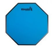 KingDo DRUM PAD Silicagel Blue тренировочный пэд 12