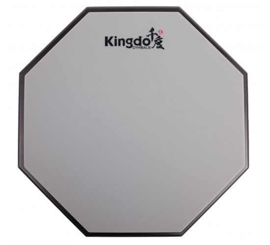 KingDo DRUM PAD Silicagel Grey тренировочный пэд 12
