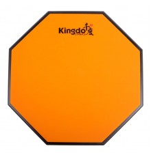 KingDo DRUM PAD Silicagel Orange тренировочный пэд 12
