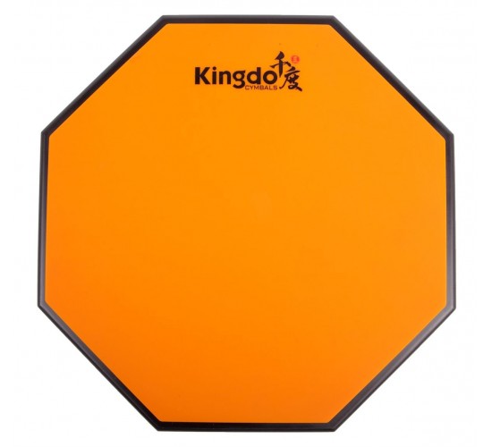 KingDo DRUM PAD Silicagel Orange тренировочный пэд 12
