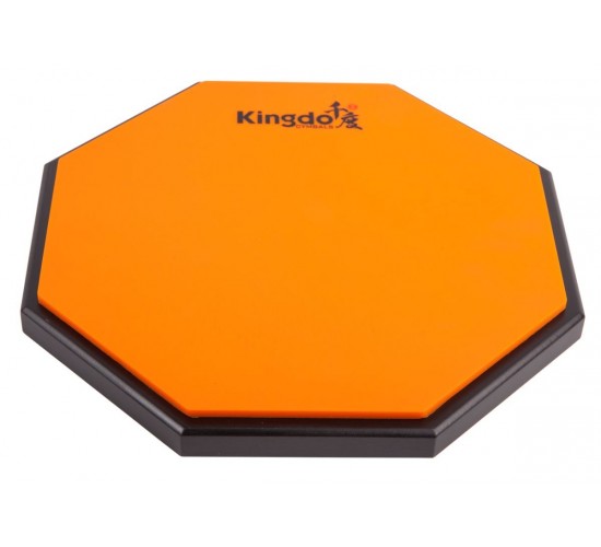 KingDo DRUM PAD Silicagel Orange тренировочный пэд 12
