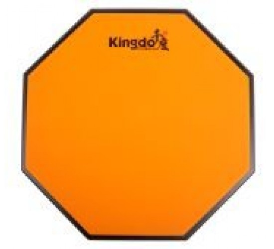 KingDo DRUM PAD Silicagel Orange тренировочный пэд 12