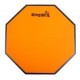KingDo DRUM PAD Silicagel Orange тренировочный пэд 12