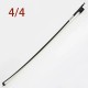 Vingobow 100V карбоновый смычок для скрипки 4/4, белый волос