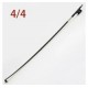 Vingobow 100V карбоновый смычок для скрипки 4/4, белый волос