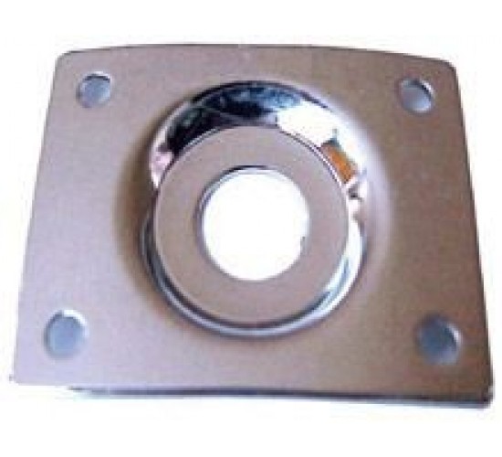 Hosco JP-20C, панель для джека, хром