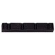 PARTS NT040BK Порожек верхний д/бас, 43*6мм, графитовый, черный