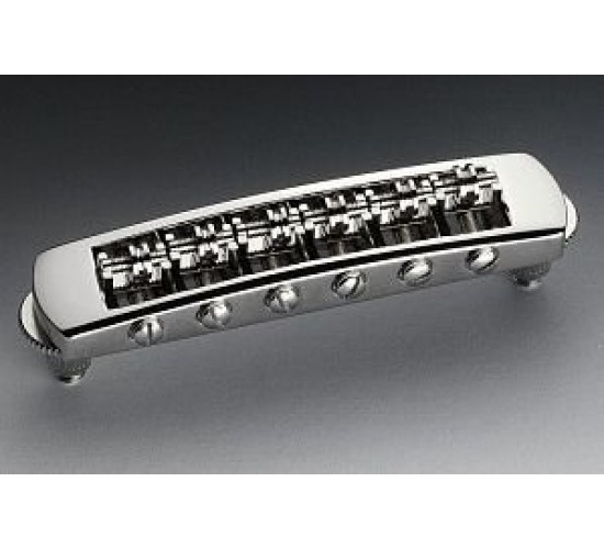 Schaller 12080100 (451) STM NI Бридж (струнодержатель) для гитар типа Les Paul, никелированный