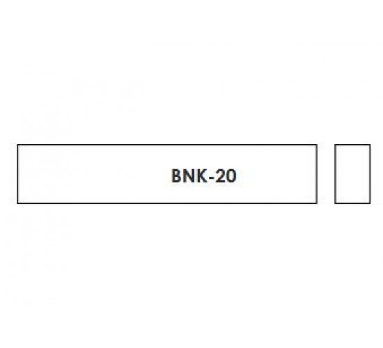 Hosco BNK-20 Заготовка верхнего порожка для гитары, кость