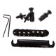 Бридж роликовый Tune-o-Matic stop bar, black