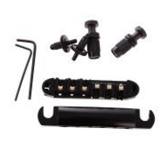 Бридж роликовый Tune-o-Matic stop bar, black