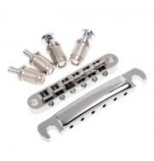 Бридж Tune-o-Matic stop bar (RM0F), silver