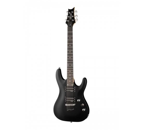 Clevan CTD-20-SBK Электрогитара, Stratocaster, цвет черный матовый