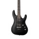 Clevan CTD-20-SBK Электрогитара, Stratocaster, цвет черный матовый
