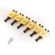 Musiclily MX0884GD-6 Седло для бриджа, золото, 6шт