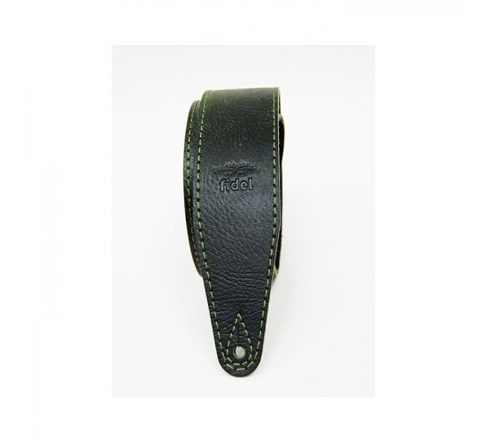 Fidel FL60034L21L Leather 21 Ремень для гитары, кожаный, зеленый мох