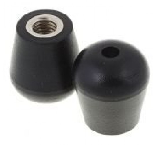 Pearl RHS-1R/2, резиновые пики для ножек басового барабана SP-20 (EX, ELX и EXR), 2 штуки в упаковке