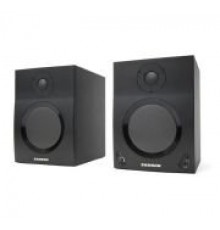Samson MediaOne BT5 Bluetooth активные студийные мониторы, управление по Bluetooth, 5«НЧ+1»ВЧ, 2х20вт RMS, 50гц-23кгц, вес 11,34 кг, размер каждого 205х230х280 мм, цвет черный