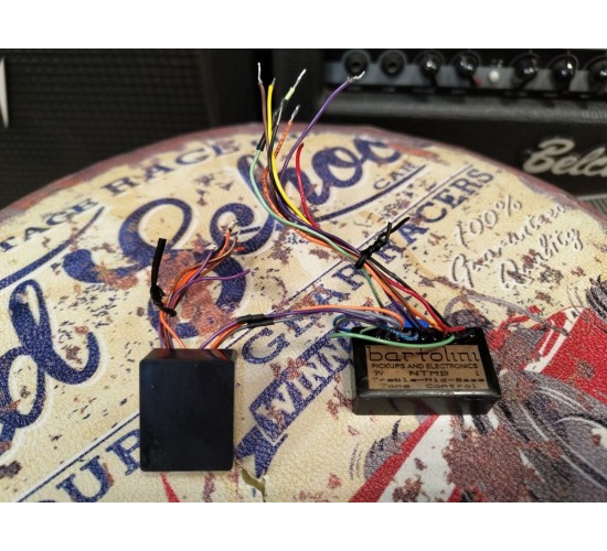 Bartolini NTMB + NTMB3 преамп для бас-гитары USED