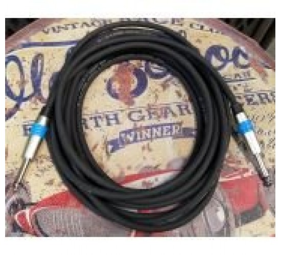 GS Cable кабель инструментальный, 5м (Cordial CIK 122 Black, разъемы Rean NYS224C-0)
